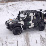 Багажник-площадка экспедиционный алюминиевый - Land Rover Defender 110 пикап