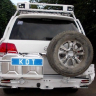 Багажник экспедиционный алюминиевый - Toyota Land Cruiser 200 арт.04071L
