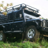 Защита боковых окон Land Rover Defender 90/110