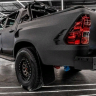Расширители колесных арок - накладки на кузов пластиковые (комплект) - Toyota Hilux 2015 -