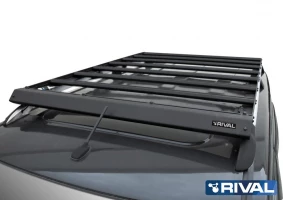 АЛЮМИНИЕВЫЙ БАГАЖНИК RIVAL 1815x1230mm UAZ PATRIOT (2005-) НА РЕЙЛИНГИ