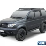АЛЮМИНИЕВЫЙ БАГАЖНИК RIVAL 1815x1230mm UAZ PATRIOT (2005-) НА РЕЙЛИНГИ