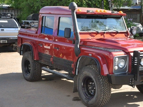 Алюминиевые накладки на двери - Land Rover Defender 90/110