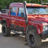 Алюминиевые накладки на двери - Land Rover Defender 90/110
