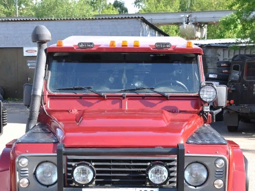 Алюминиевые накладки на крылья - Land Rover Defender 90/110