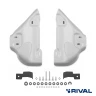 RIVAL Алюминиевая защита передних рычагов 6 мм для Toyota Hilux 2.7, 2.4TD, 2.8TD; AT, MT; 4WD (2015-2025) + комплект крепежа RIVAL Алюминиевая защита передних рычагов 6 мм для Toyota Hilux 2.7, 2.4TD, 2.8TD; AT, MT; 4WD (2015-2025) + комплект крепежа