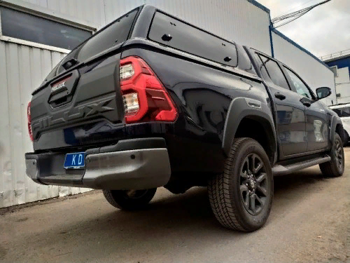 Накладка на задний борт HILUX с шагренью