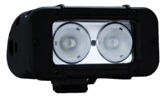 Светодиодная фара водительского света РИФ 127 мм 20W LED