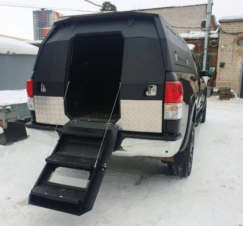 Кунг экспедиционный увеличенный трехдверный "Лабаз" - Toyota Tundra (2007-2013г.в.)