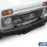 RIVAL Силовой передний бампер + комплект крепежа, Rival, Lada 4x4 (1977 - 2021), Lada Legend (2021-)