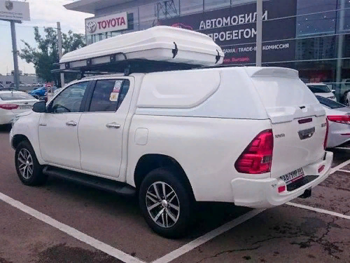 КУНГ ДЛЯ TOYOTA HILUX (08.2015-) (БЕЛЫЙ) (3 ДВЕРИ)