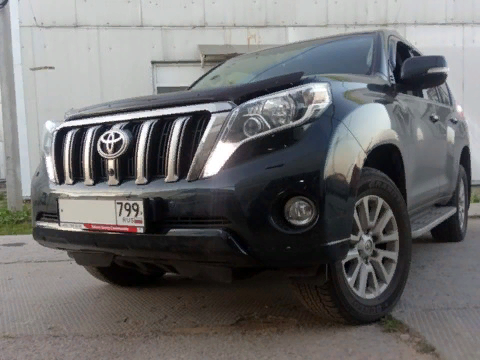 Toyota Prado 150 (2013-2017) Комплект с лебедкой 4Revo SRX10000 FS (стальной трос)