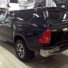 Кунг для Toyota Hilux (двойная кабина) (08.2015-) (черный) (1 дверь)