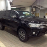 Кунг для Toyota Hilux (двойная кабина) (08.2015-) (черный) (1 дверь)