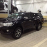 Кунг для Toyota Hilux (двойная кабина) (08.2015-) (черный) (1 дверь)