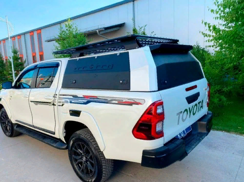 Кунг экспедиционный трехдверный V поколения алюминиевый - Toyota Hilux