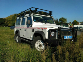 Багажник экспедиционный алюминиевый - Land Rover Defender 110