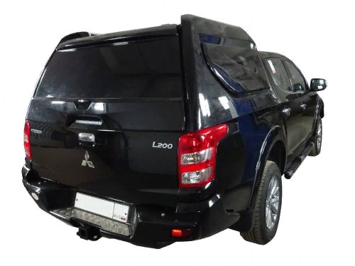 Кунг для Mitsubishi L200 (2015-) (чёрный) (3 дверный)