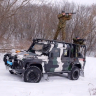Багажник-площадка экспедиционный алюминиевый - Land Rover Defender 110 пикап