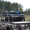 Багажник экспедиционный алюминиевый - Land Rover Defender 90