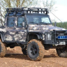 Багажник экспедиционный алюминиевый - Land Rover Defender 90