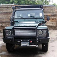 Багажник-площадка экспедиционный алюминиевый - Land Rover Defender 90