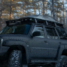 Багажник-площадка экспедиционный алюминиевый Nissan Patrol