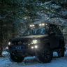 Багажник-площадка экспедиционный алюминиевый Nissan Patrol
