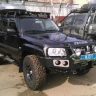 Багажник-площадка экспедиционный алюминиевый Nissan Patrol