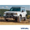 RIVAL алюминиевый передний бампер для TOYOTA LC250 (2024-н.в.) (чёрный, без LED) + комплект крепежа