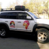 Багажник экспедиционный "Люкс" алюминиевый - Toyota Land Cruiser 200