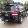 Багажник экспедиционный алюминиевый - Toyota Land Cruiser 200 арт.04071L