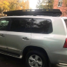 Багажник экспедиционный аэродинамический алюминиевый - Toyota Land Cruiser 200