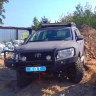 Багажник экспедиционный аэродинамический алюминиевый - Toyota Land Cruiser 200