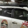 Багажник экспедиционный аэродинамический алюминиевый - Toyota Land Cruiser 200