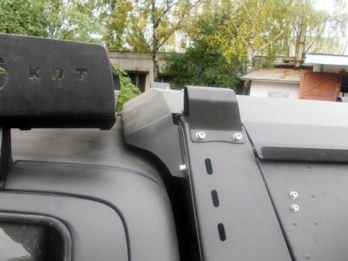 Спойлер к каркасу силовому - Toyota Hilux