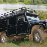Защита боковых окон Land Rover Defender 90/110
