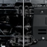 Защита радиатора + комплект крепежа, Rival, Сталь,TANK 300;2023-;2,0;4WD;АКПП;TANK 500;2023-;2,0;4WD;АКПП;TANK;500;2023-;3,0 (299 л.с.);4WD;АКПП;HAVAL;H9;2024-;2,0;4WD;АКПП;HAVAL;H9;2024-;2,4d;4WD;АКПП