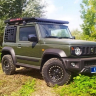 Багажник аэродинамический алюминиевый - Suzuki Jimny