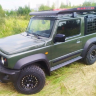 Багажник аэродинамический алюминиевый - Suzuki Jimny