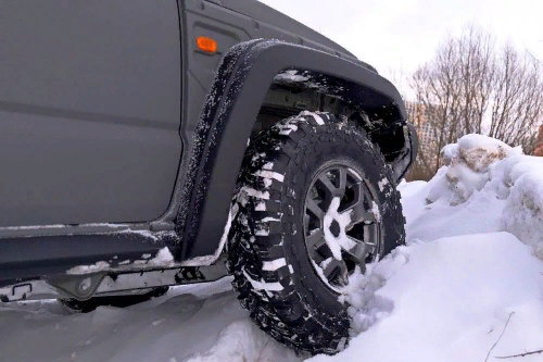 Расширители колесных арок и крылья композитные (комплект) Suzuki Jimny