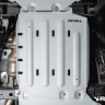 Защита КПП + комплект крепежа, Rival, Алюминий 6мм, TANK 300;2023-;2,0;4WD;АКПП;TANK 500;2023-;3,0 (299 л.с.);4WD;АКПП;HAVAL;H9;2024-;2,0;4WD;АКПП;TANK 400(Бензин);2024-;2.0i;4WD;АКПП.