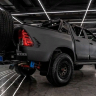 Расширители колесных арок - накладки на кузов пластиковые (комплект) - Toyota Hilux 2015 -