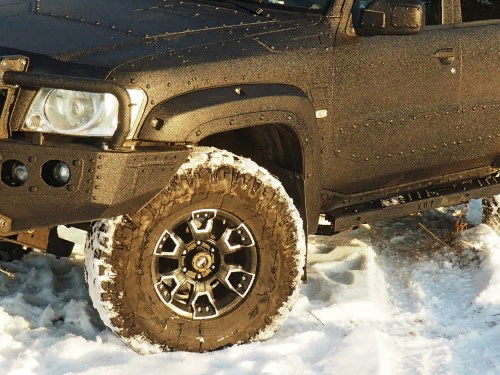 Расширители колесных арок Nissan Patrol Y61