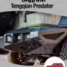 Tank300 Бампер силовой задний с ПТФ Tengqian Predator