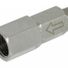 Клапан обратный 1/8" (папа), 1/4"(мама)