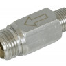 Клапан обратный 1/8" (папа), 1/4"(мама)