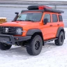 Tank300 Бампер силовой передний STC под противотуманные фары и балку дальнего света