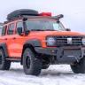 Tank300 Бампер силовой передний STC с противотуманными фарами СТГ и 2-х цветной балкой дальнего света