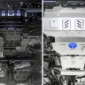 Защита радиатора, картера, КПП и РК Rival для Toyota Fortuner II 4WD 2017-2020 2020-н.в., штампованная, алюминий 3.8 мм, с крепежом, 4 части, K333.5770.1